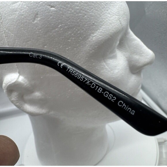 True Religion Sunglasses Black Frame Rhinestone TR56957X-D1B NWT Glam Summer WMS main image 9